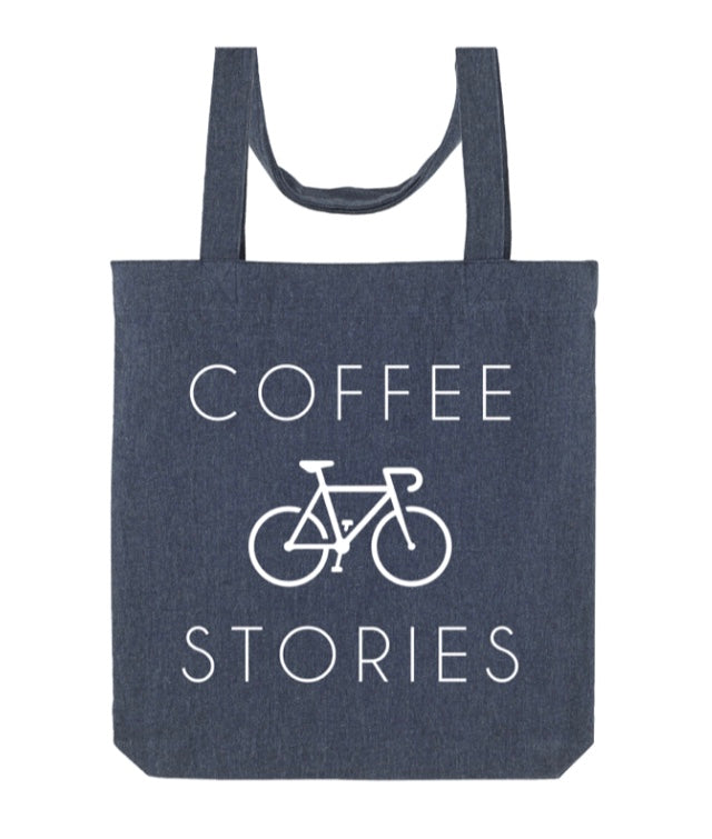 Tote bag Coffee Bike Stories